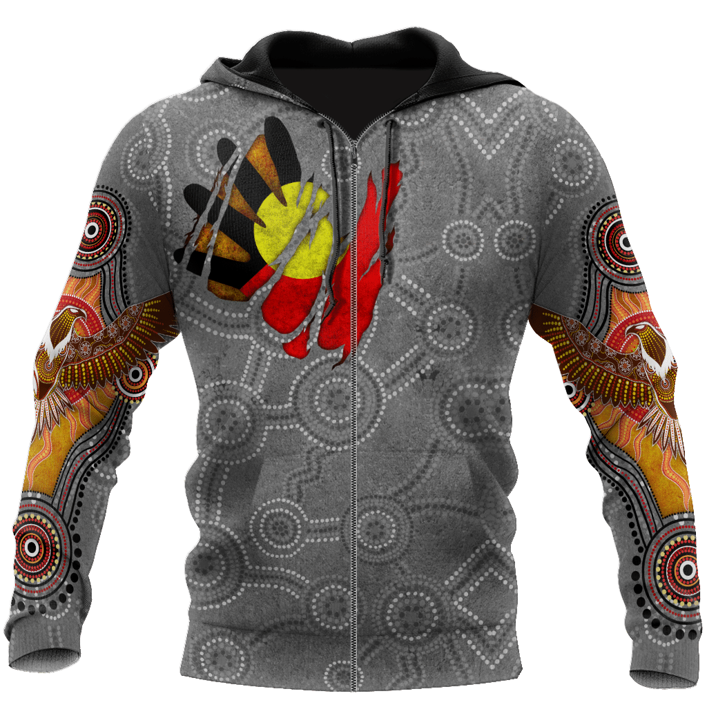 Aboriginal Australia In my heart Indigenous Painting Art D shirts