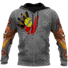 Aboriginal Australia In my heart Indigenous Painting Art D shirts