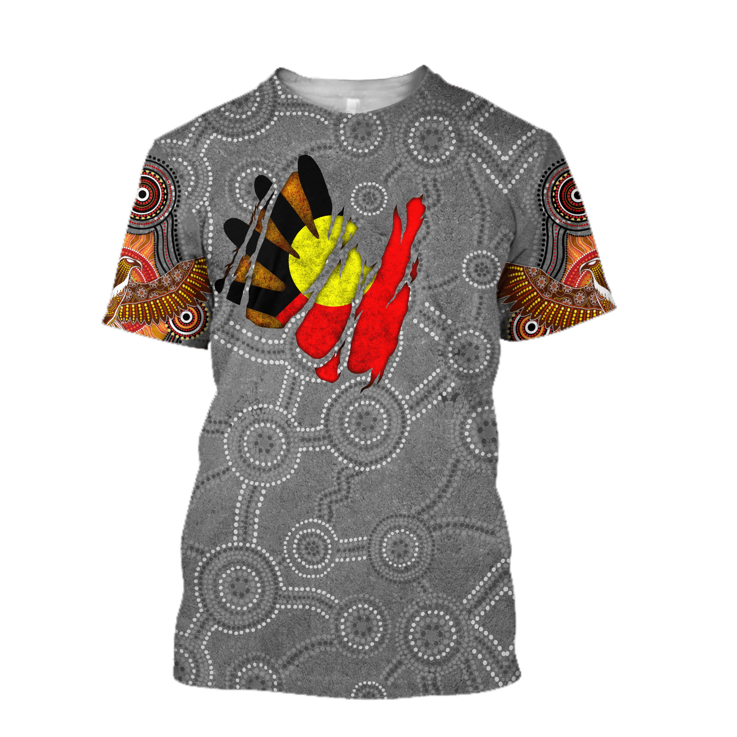 Aboriginal Australia In my heart Indigenous Painting Art D shirts