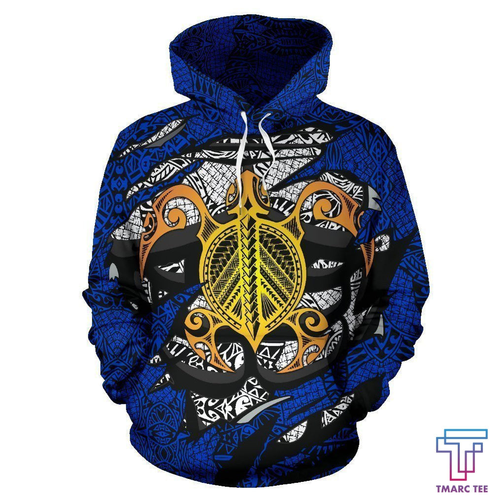 Aloha Turtle Polynesian Hoodie