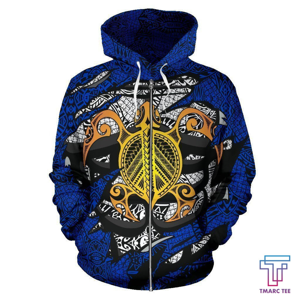 Aloha Turtle Polynesian Hoodie