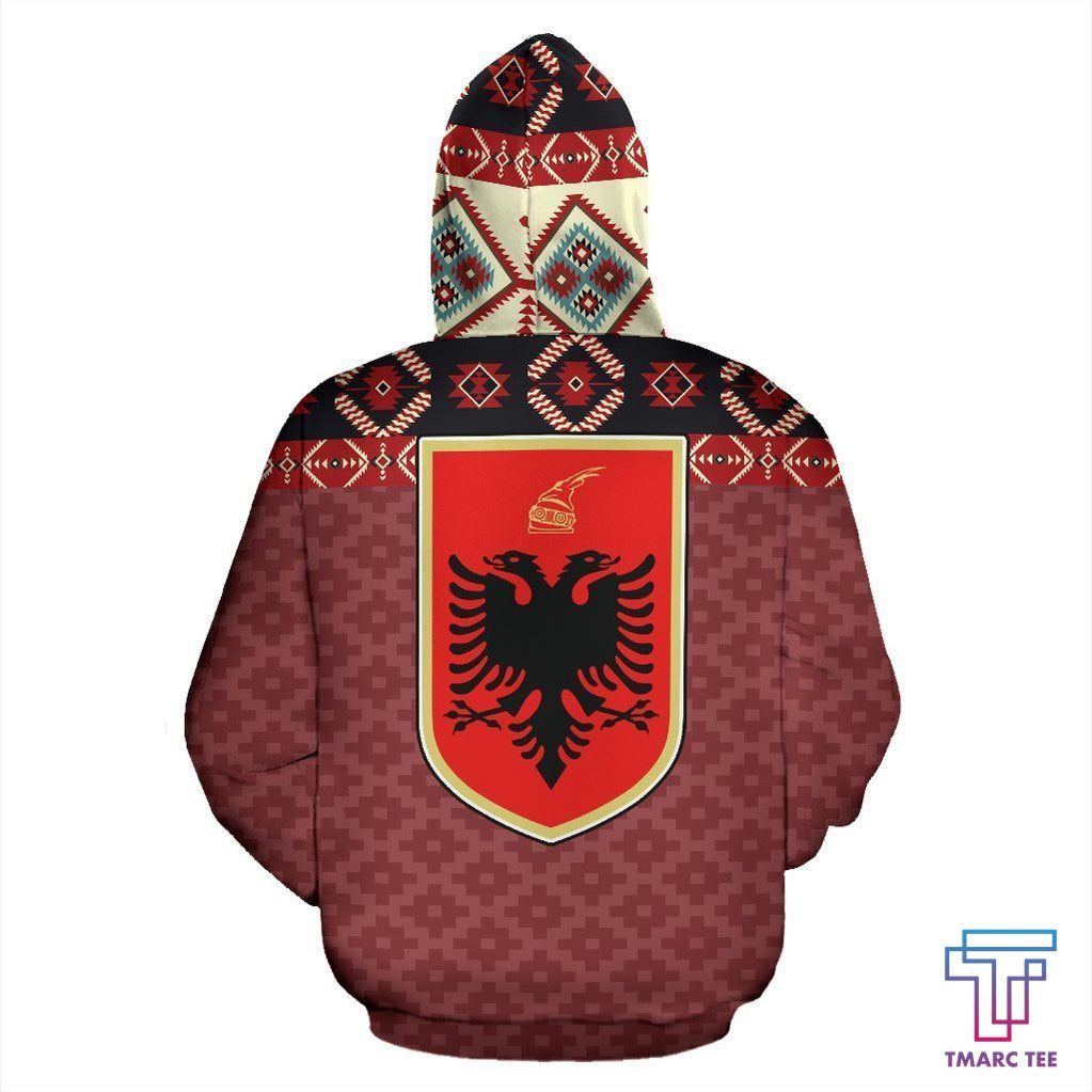 Albania All Over Hoodie NNK