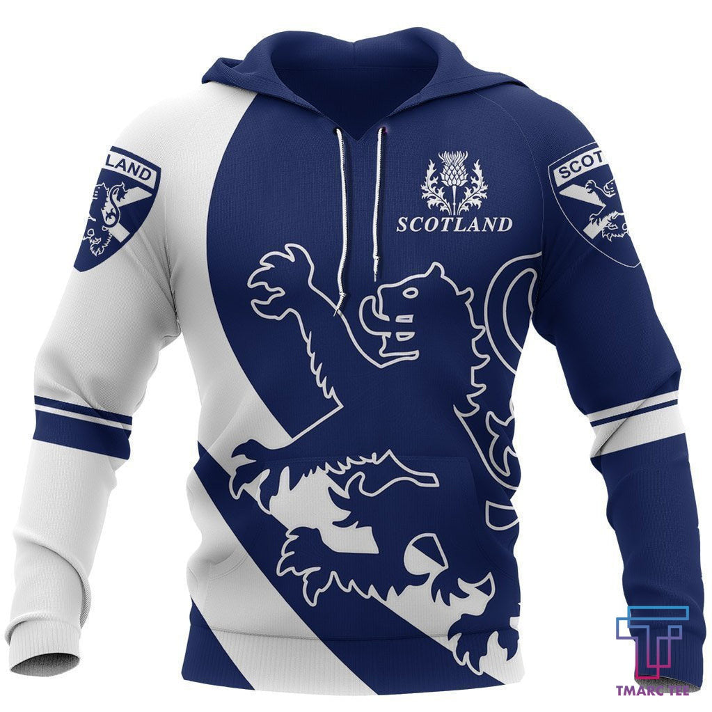 Scotland Royal Lion and Thistle Pullover Hoodie