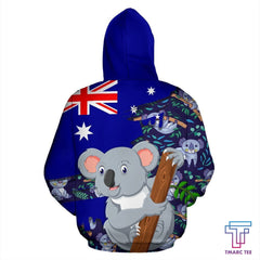 Australia Koala All Over Hoodie JT