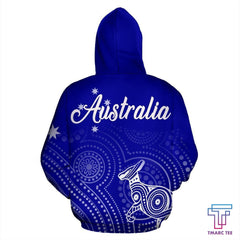 Australia Kangaroo Aboriginal Hoodie -NNK