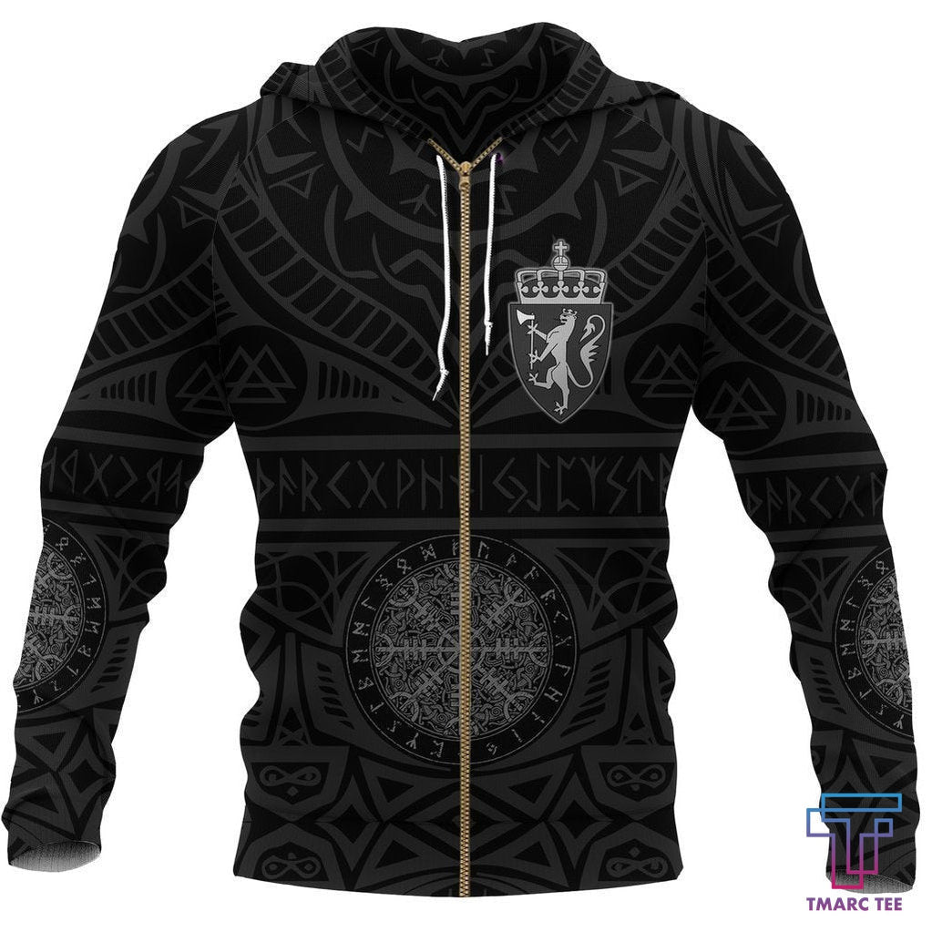 Norway Vikings Tattoo Hoodie