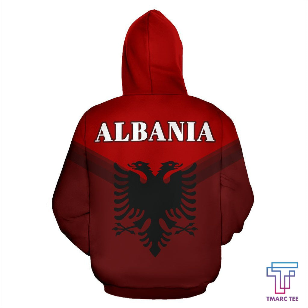 Albania Flag Always In Me Hoodie NNK