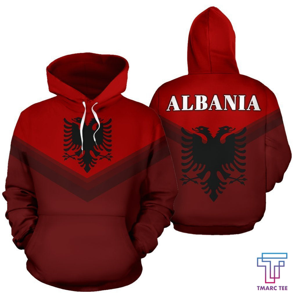 Albania Flag Always In Me Hoodie NNK