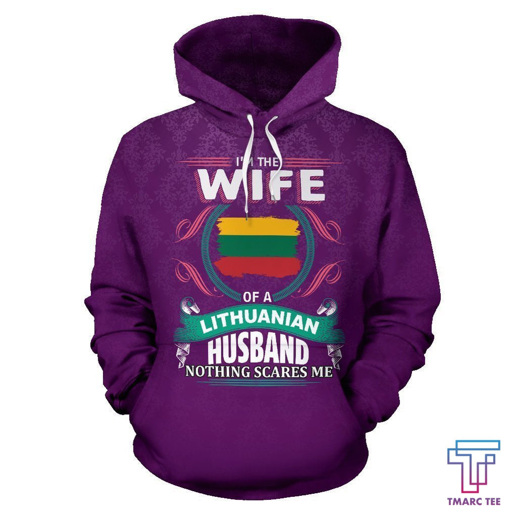 Lithuania - The Wife Of a Lithuanian Husband Hoodie