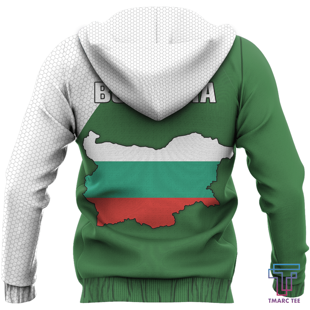 Bulgaria Map Special Hoodie