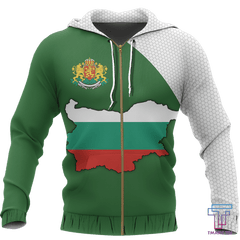 Bulgaria Map Special Hoodie