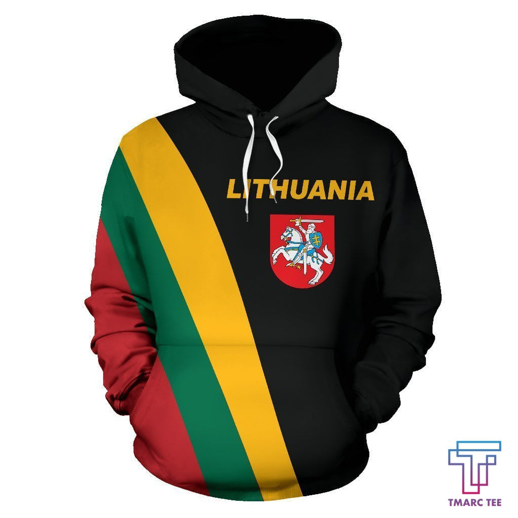 Lithuania Flag Hoodie