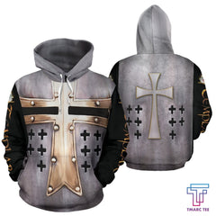 Viking Hoodie - Templar Cross