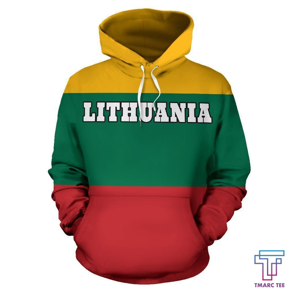 Neo Lithuania Flag Hoodie