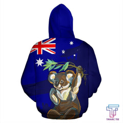 Australia Koala All Over Hoodie JT