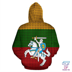 Lithuania Hoodie Knitted Flag