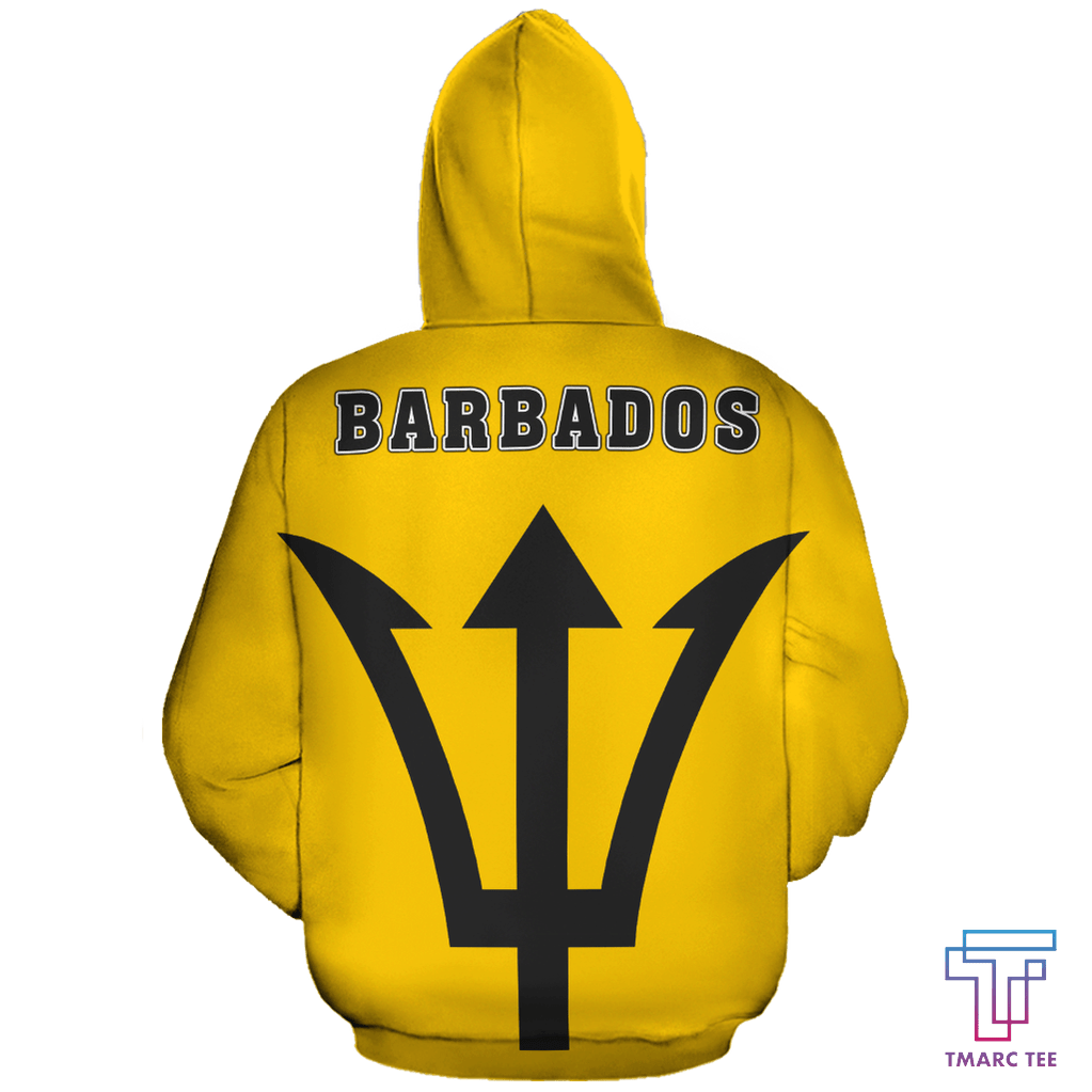 Barbados In Me All Over Hoodie yellow PL