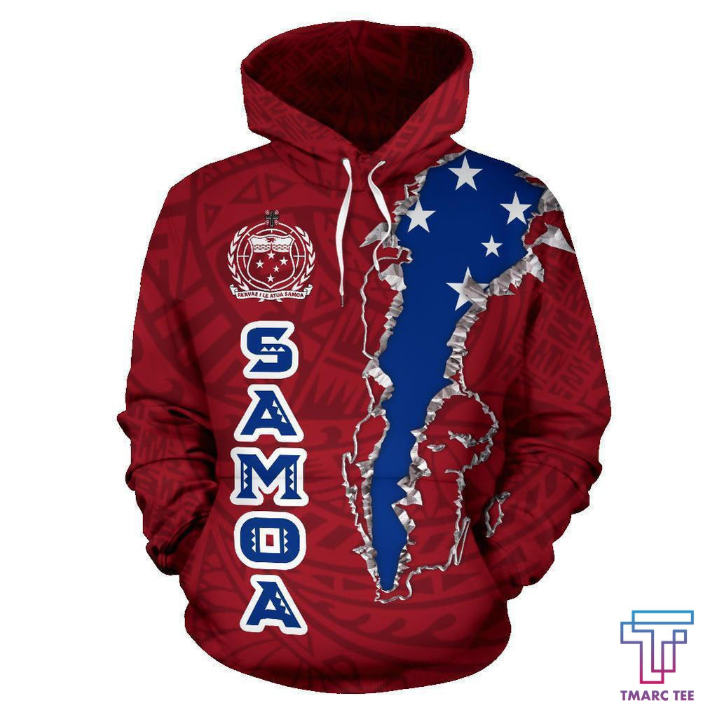 Made By Samoa Hoodie Polynesian PL