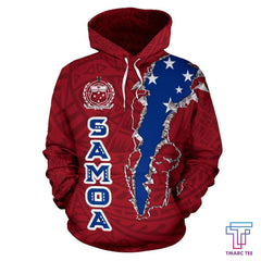 Made By Samoa Hoodie Polynesian PL