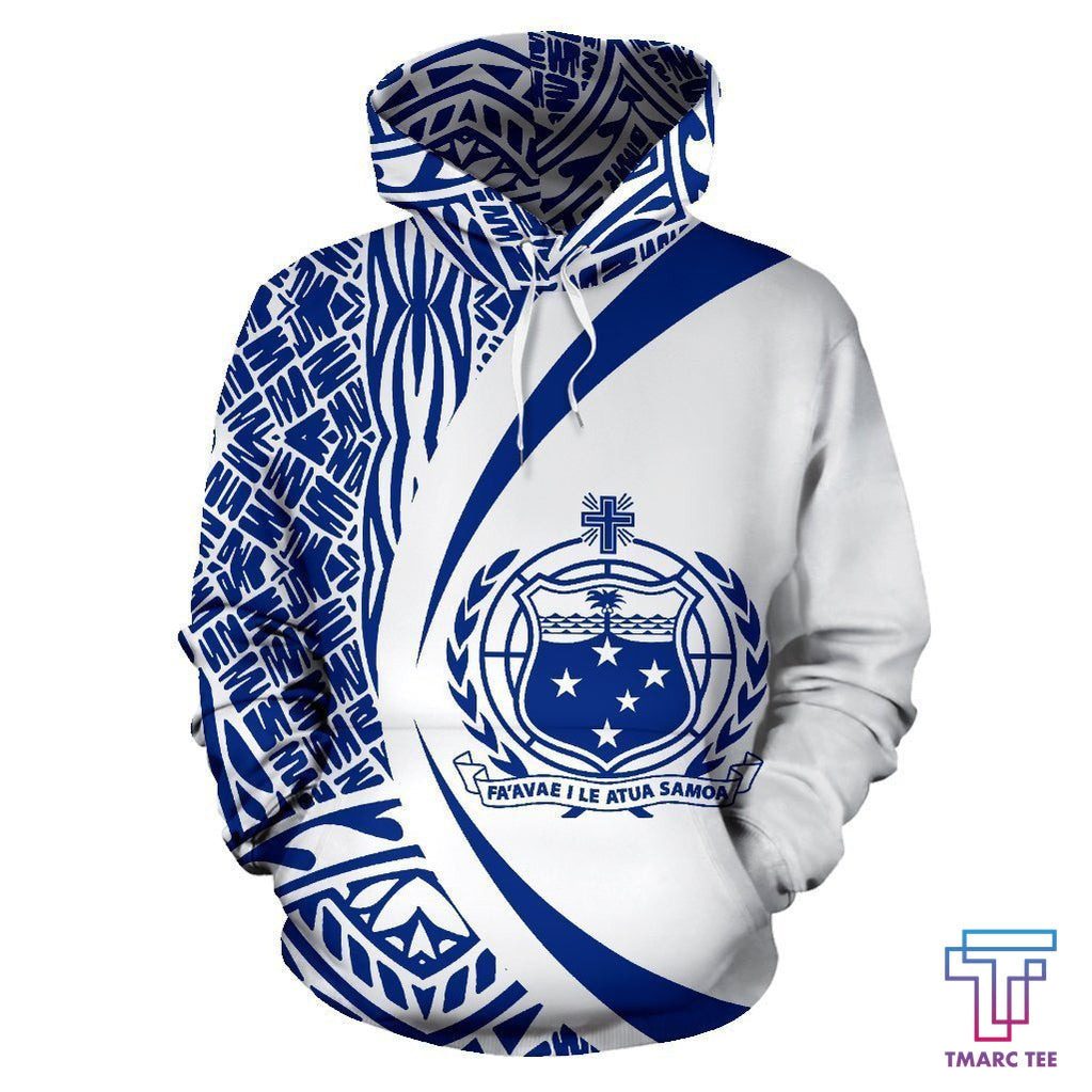 Samoa Polynesian Hoodie - Circle Style