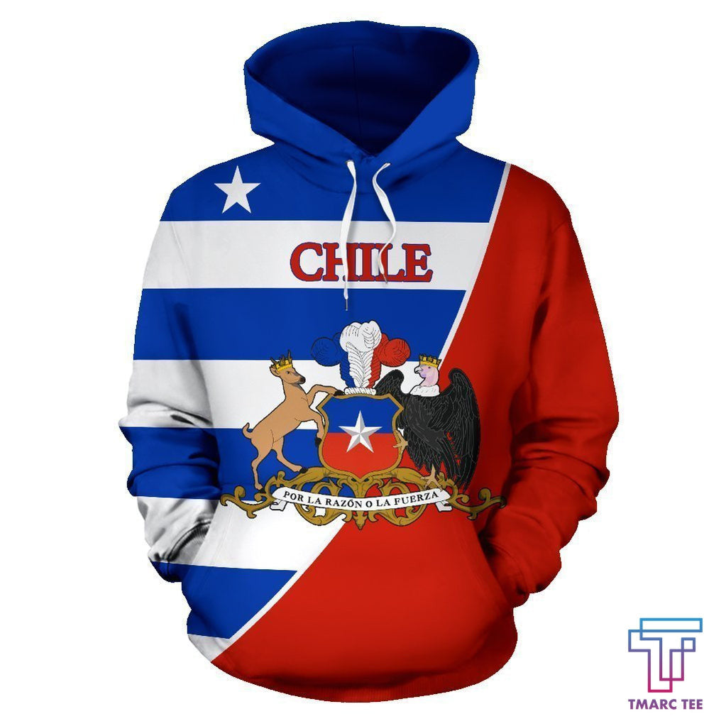 Chile Hoodie Coat Of Arms NNK