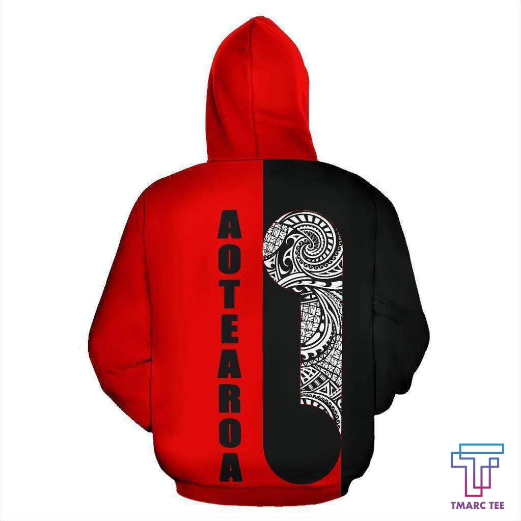 Maori Koru Aotearoa Hoodie