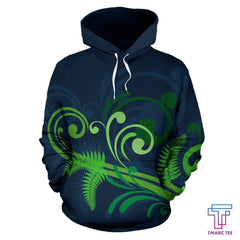 New Zealand Silver Fern Hoodie Green