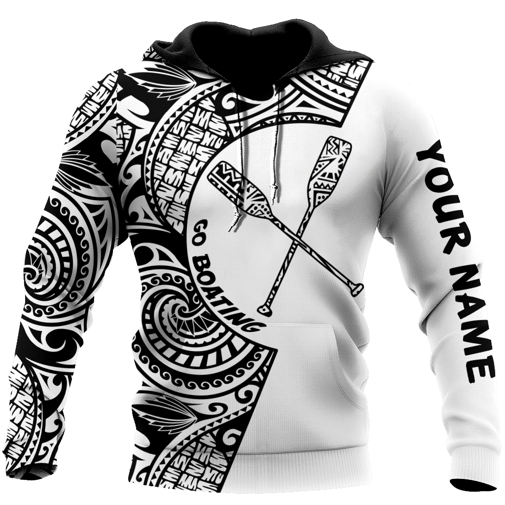 Amazing Polynesian Go Boating Personalized Unisex Deluxe Hoodie ML