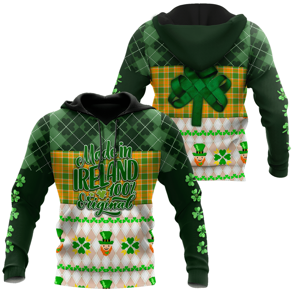 Irish St.Patrick day d hoodie shirt for men and women TNAPT