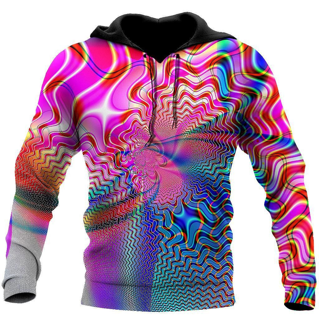 Acid Trip Hippie Hoodie For Men And Women DQB