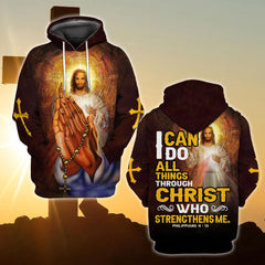 Jesus-I Can Do All Things Unisex Hoodie