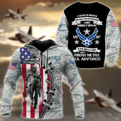 All Over Printed U.S Air Force Hoodie Pi-MEI