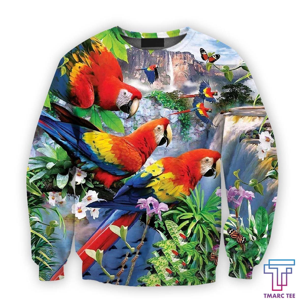 All Over Printed Parrots Shirts H