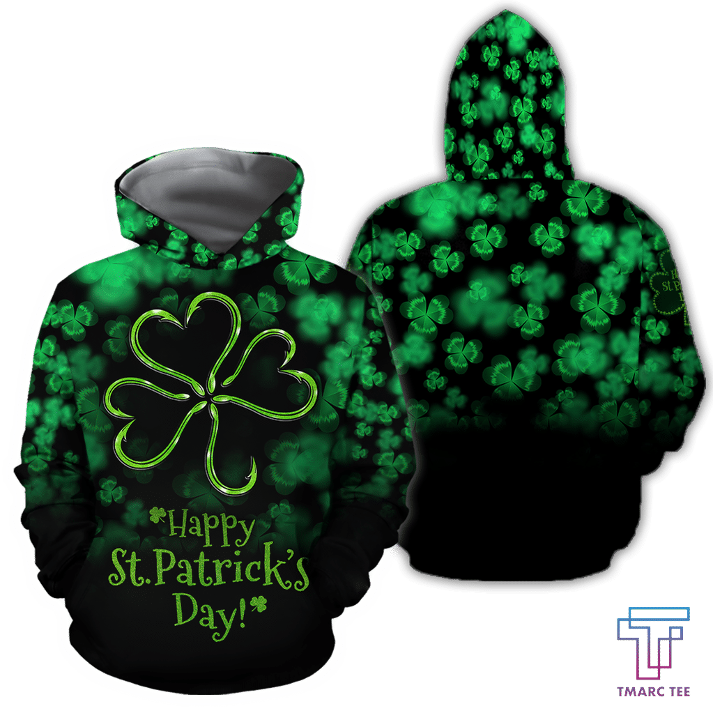 Happy St Patrick's Day Irish Hoodie T-Shirt Sweatshirt for Men and Women Pi