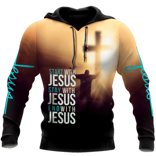 Premium Unisex Hoodie Easter Day Christian Jesus No ML