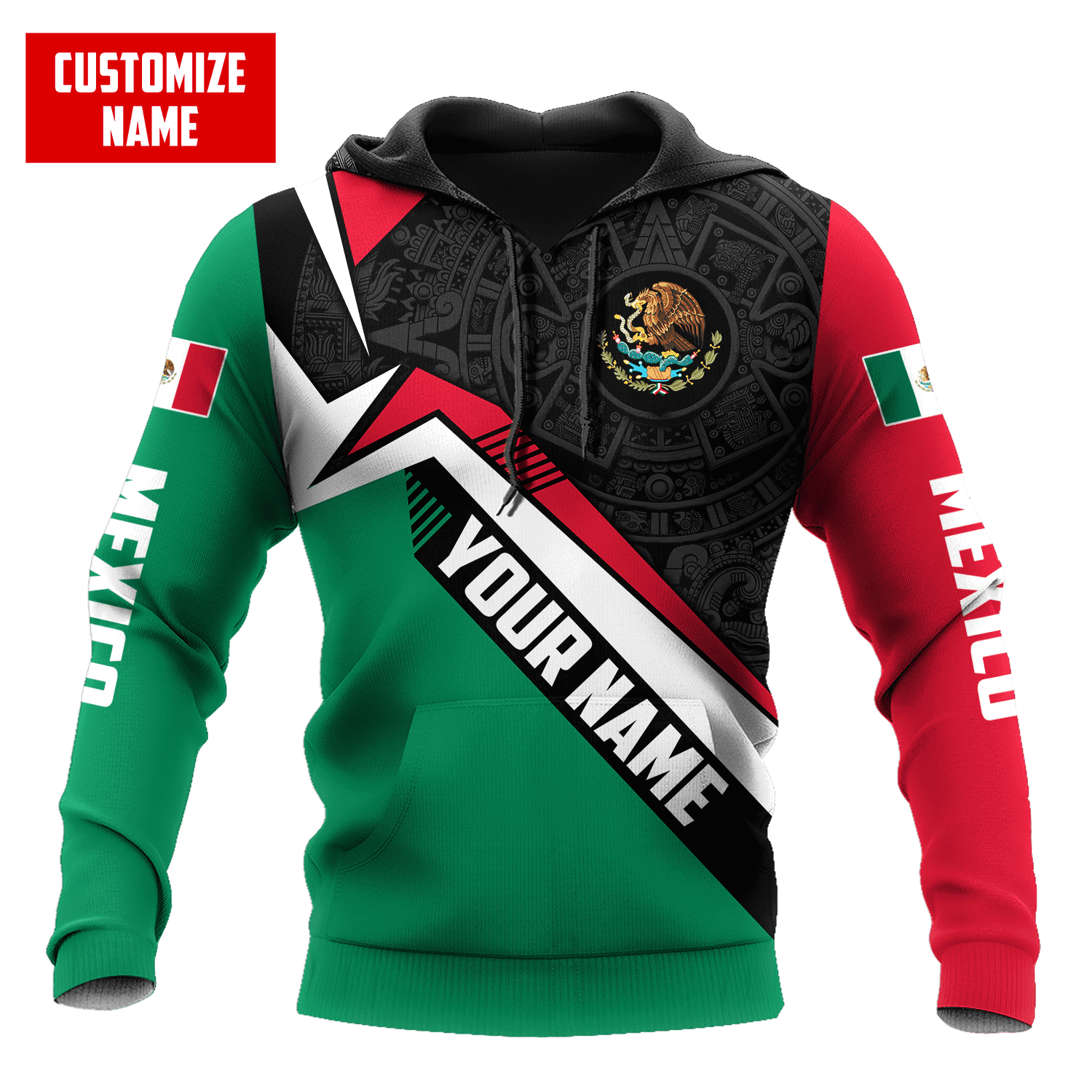 Personalized Mexico Unisex Shirts