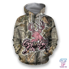 All Over Printed Country Girl Camo Shirts