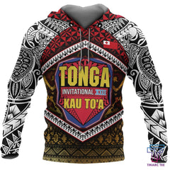 Tonga in My Heart Polynesian Tattoo Style Printed Shirts TT