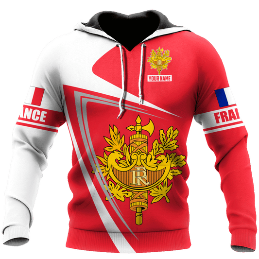 Personalized France Republic Coat Of Arms Shirts