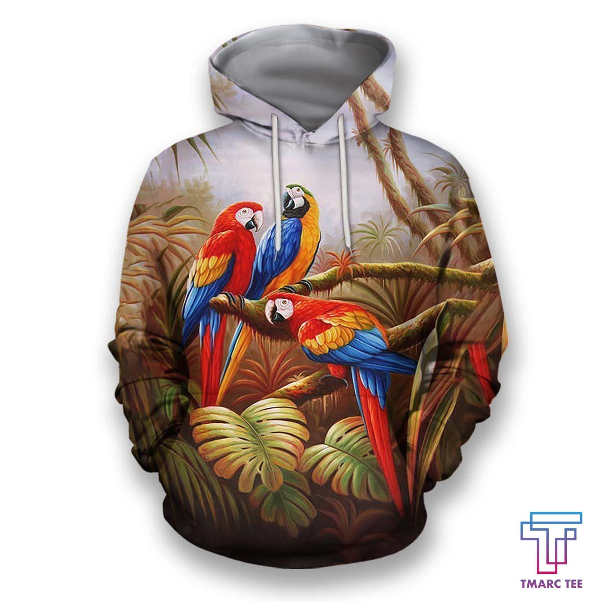 All Over Printed Parrots Shirts H