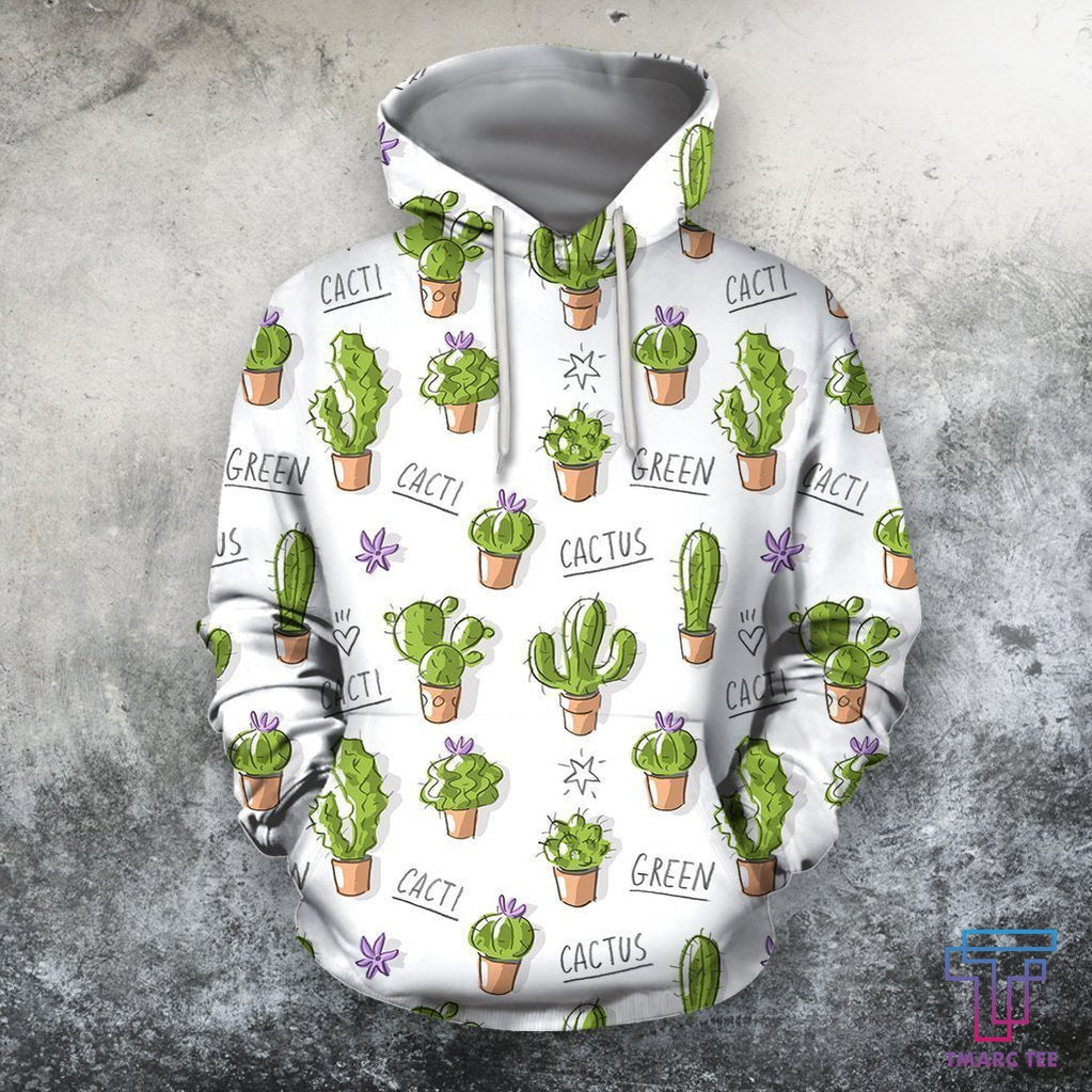 All Over Printing Cacti Pots Shirt