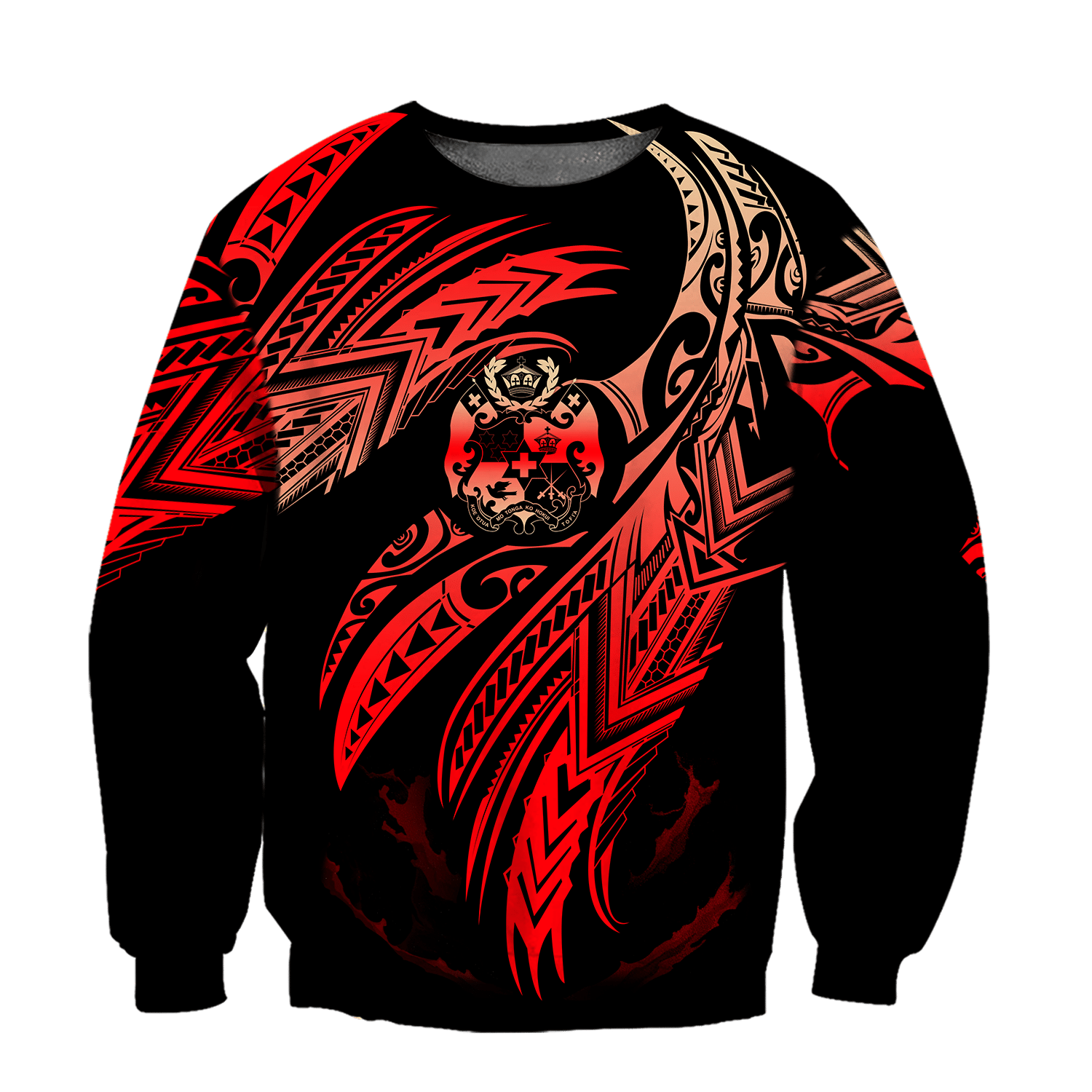 Amazing Tonga Polynesian Tattoo D Unisex Deluxe Hoodie ML