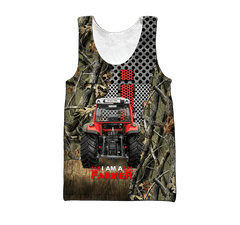 All Over Printed Farmer Tractor Hoodie MEI-MEI