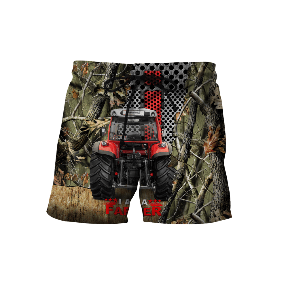 All Over Printed Farmer Tractor Hoodie MEI-MEI