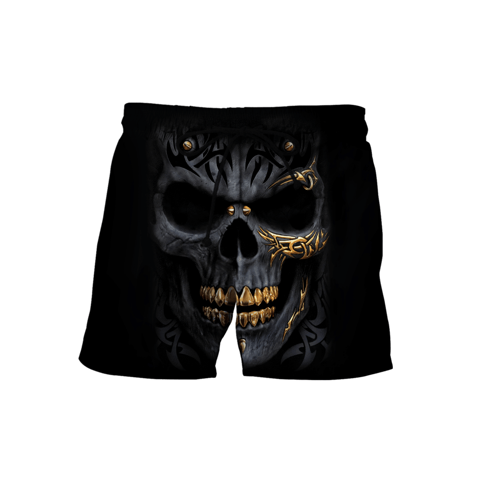 Golden Art Skulls Hoodie For Men And Women TQH