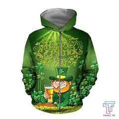 Happy St Patrick's Day Irish Hoodie T-Shirt Sweatshirt for Men and Women Pi