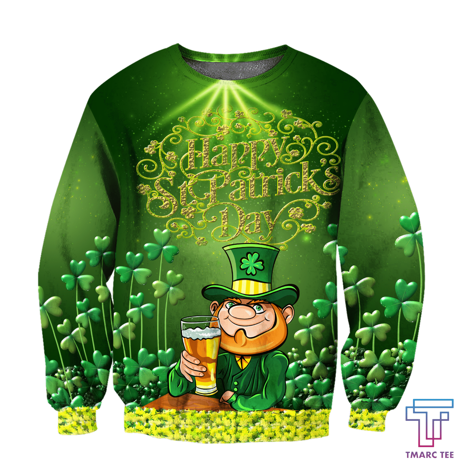 Happy St Patrick's Day Irish Hoodie T-Shirt Sweatshirt for Men and Women Pi