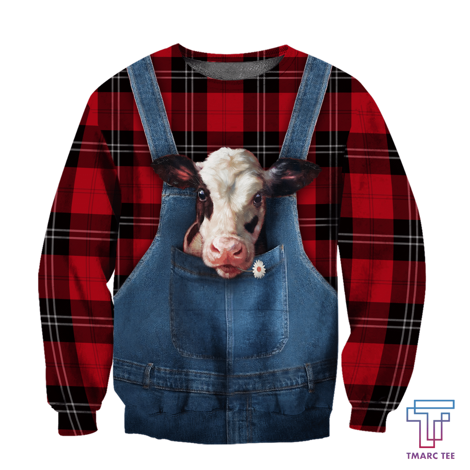 Baby Dairy Cow Hoodie T-Shirt Sweatshirt for Men and Women Pi