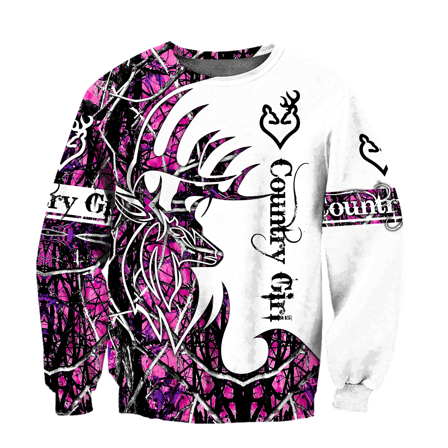 All Over Printed Beautiful Country Girl Hoodie MEI-MEI