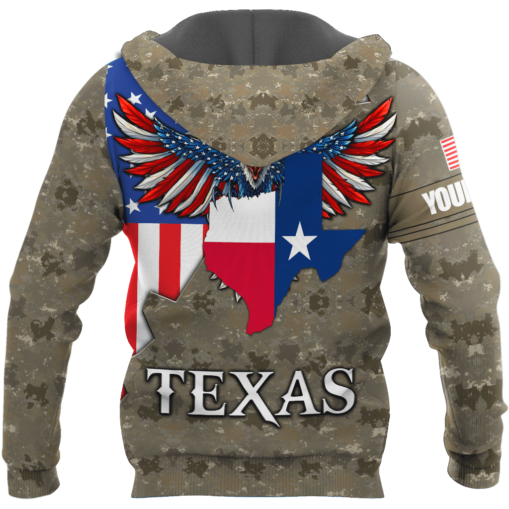 America Texas Personalize Unisex Hoodie ML Hawaii Shirt